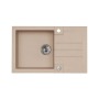 Alveus Rock 130 Granital Beige-G55 780x480x180 1x кухонная мойка