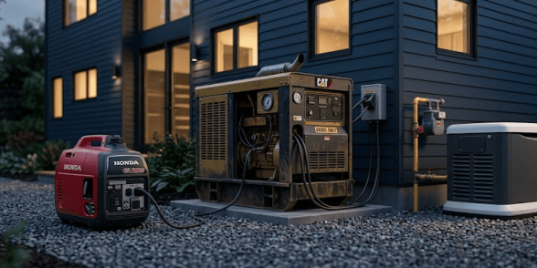 Бензиновый, дизельный или газовый генератор — что лучше выбрать?