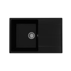 Мойка для кухни кварцевая Ulgran Quartz Prima 750-07, уголь