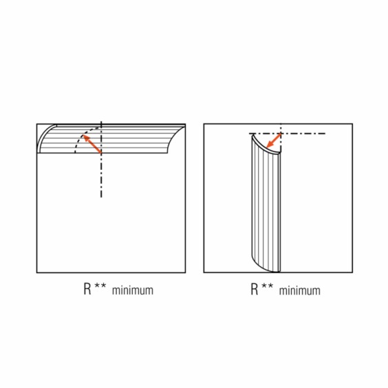 Гибкая декоративная 3D панель W114F VALLEY XL Orac Decor из полиуретана, 2000х250х15 мм #3 Гибкая декоративная 3D панель W114F VALLEY XL Orac Decor из полиуретана, 2000х250х15 мм #3