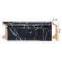 Плинтус напольный Decomaster D122-78ДМ (78х21х2400мм)