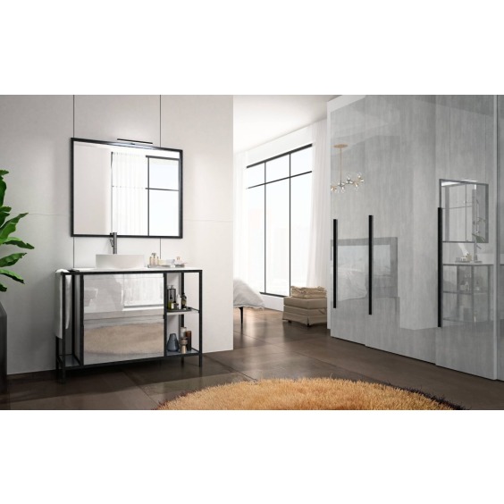 Лист МДФ Alvic Luxe Металло 01 (Metallo 01) арт. ALV0061, 2750 x 1240 x 18 мм, глянец  #2