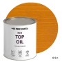 Масло для столешниц разделочных досок и посуды из дерева Profipaints Eco Top Oil 0,9л, Янтарь