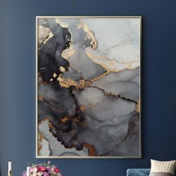 Картина на стену большая на холсте интерьерная "Буйство природы", размер 115х80 см