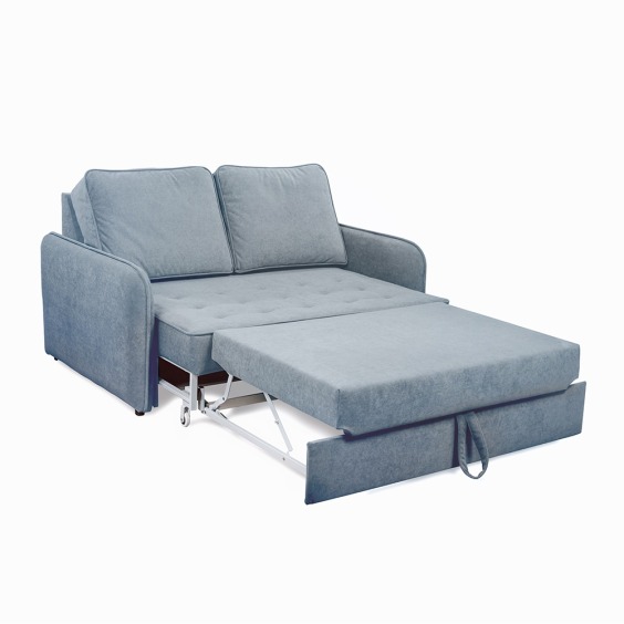 Диван-кровать "Дарлин", Велюр, Серый #3