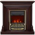 Каминокомплект Bradford - Темный дуб с очагом Aspen Gold
