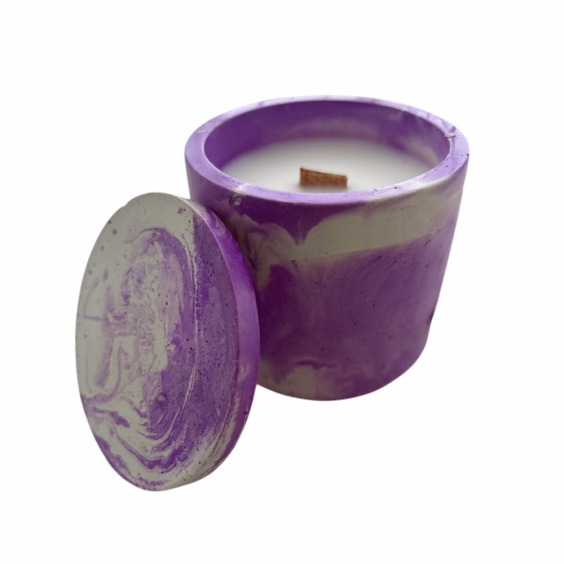 Ароматическая свеча «Лавандовое поле» #1