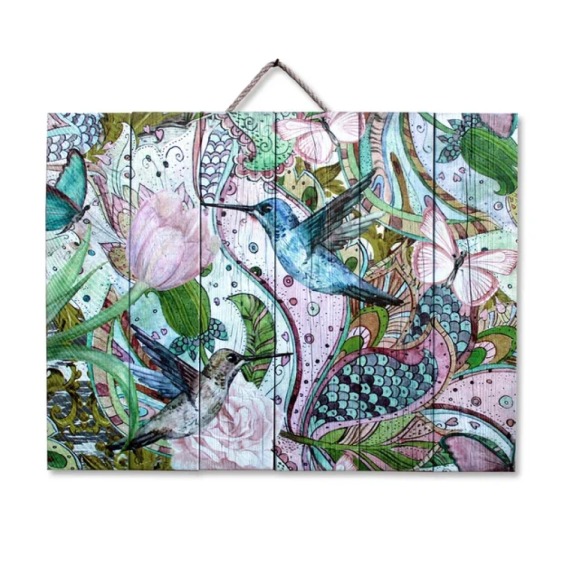 Картина "Колибри" 70х50 см #1