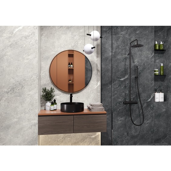 LCM 60120AJA99M Ajax Black Керамогранит матовый карвинг 600*1200 (2 шт в уп/50,40  м в пал) #2