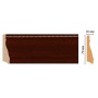 Плинтус напольный Decomaster Woodline 193-52 (70х16х2400мм)