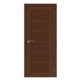 Межкомнатная дверь Эко Шпон Legno-21 Легно-21 Brown Oak 200*70