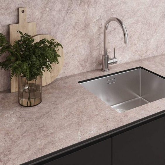 Фартук для кухни Компакт-плита HPL Sagora Бафра 4808/S, 4200 x 1320 x 4 мм #2 Фартук для кухни Компакт-плита HPL Sagora Бафра 4808/S, 4200 x 1320 x 4 мм #2