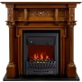 Каминокомплект Oxford - Орех с очагом Aspen Black