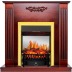 Каминокомплект Lumsden - Махагон коричневый антик с очагом Fobos FX M Brass