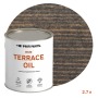Масло для дерева износостойкое Profipaints ECO Terrace Oil 2.7 л, Графитово-серый