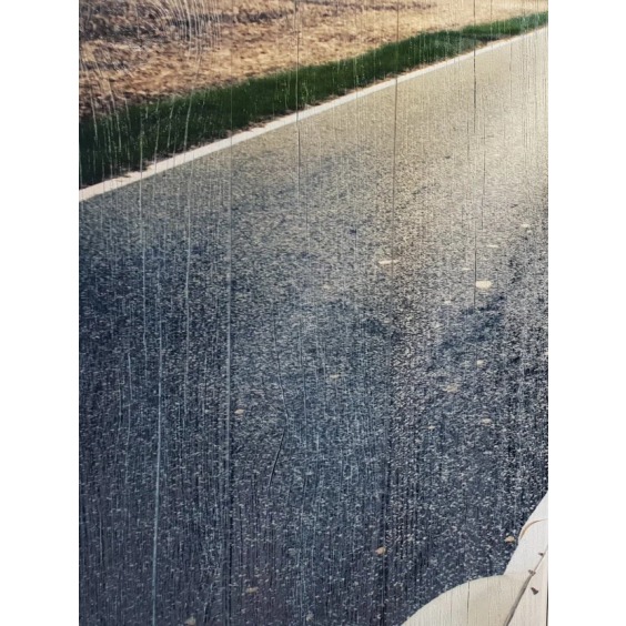 Картина "Девушка в машине" 60х60 см #3