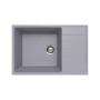 Мойка для кухни кварцевая Ulgran Quartz Prima 760-05, бетон