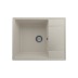 Мойка для кухни кварцевая Ulgran Quartz Prima 605-02, лён