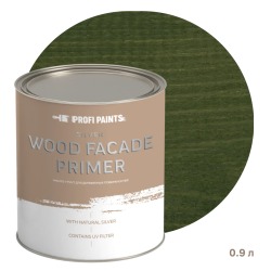 Масло-грунт по дереву для наружных работ Profipaints Silver Wood Fasade Primer Oil 0.9л, Зеленый