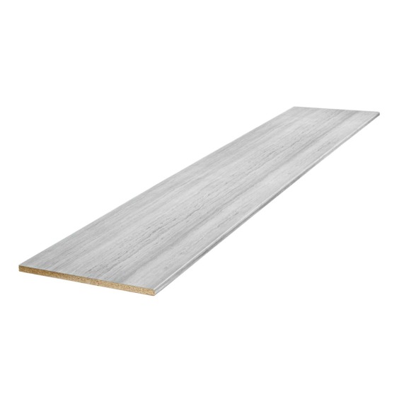 Столешница «Скиф» Травертин серый арт. 059, 3000 x 1200 x 38 мм #1