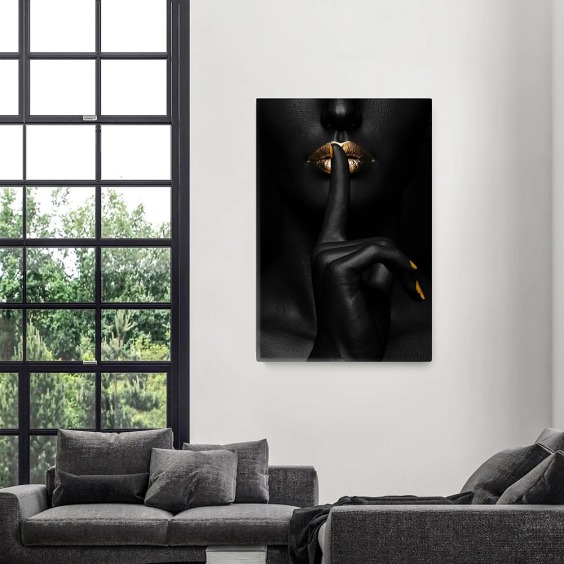 Картина на стену большая на холсте интерьерная "Тишина", 60х40 см #2