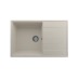 Мойка для кухни кварцевая Ulgran Quartz Prima 780-02, лён