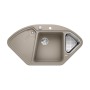 Blanco Delta II Silgranit серый беж с клапаном-автоматом (521259) мойка