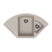 Мойка для кухни кварцевая Ulgran Quartz Marta 1000-02, лён