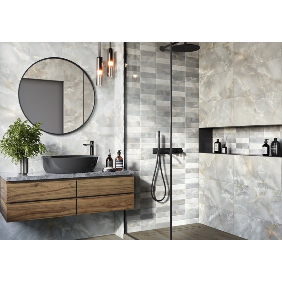 TWA3060AZM07 Настенная облицовочная плитка Alma Ceramica Azimut 300*600 (11 шт в уп/63,36 м в пал) #2