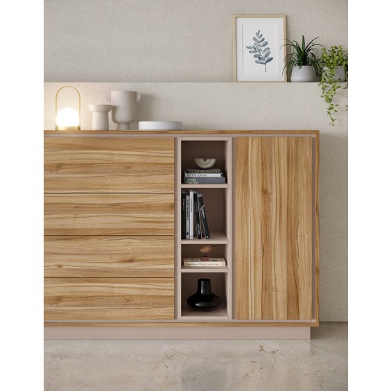 Полоса ЛДСП Ultradecor (Kronospan) Орех Лион светлый 9614 BS, 2800 x 680 x 16 мм #2