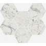 Мозаика Шарм Экстра Каррара Гексагон 25x29 (Italon)