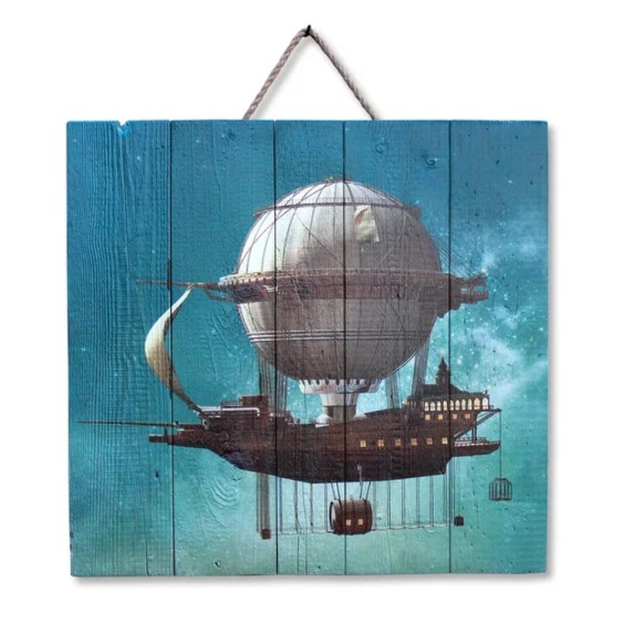 Картина "Воздушный шар" 60х60 см #1