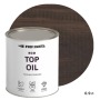 Масло для столешниц разделочных досок и посуды из дерева Profipaints Eco Top Oil 0,9л, Серо-коричневый