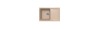 Мойка для кухни кварцевая Ulgran Quartz Gerda 780-03, Десерт
