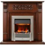 Каминокомплект Venice - Махагон коричневый антик с очагом Chesford