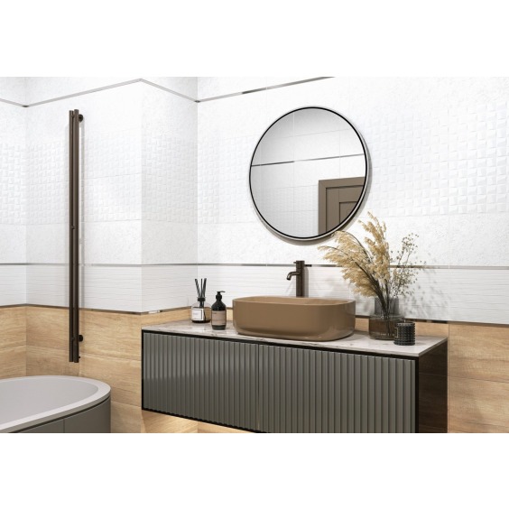 TWU2550MLN10 плитка облицовочная рельефная Alma Ceramica Miloni 249*500 (9 шт в уп/63,897 м в пал) #5