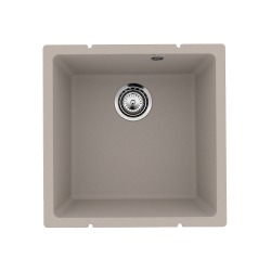Мойка для кухни кварцевая Ulgran Quartz Underground 400-02, лён