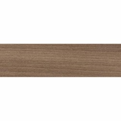 Кромка ПВХ Ясень Шимо тёмный, 19 x 0,45 мм, 1 метр