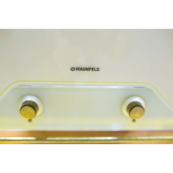 Maunfeld Retro Quadr 60 Glass Beige Bronze вытяжка #4