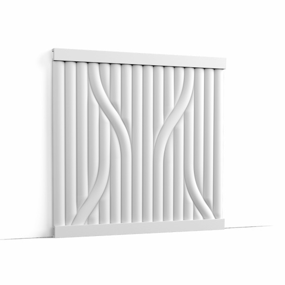 Декоративная 3D панель W213 Hill Trace Orac из полиуретана, 2000х250х16 мм #2 Декоративная 3D панель W213 Hill Trace Orac из полиуретана, 2000х250х16 мм #2