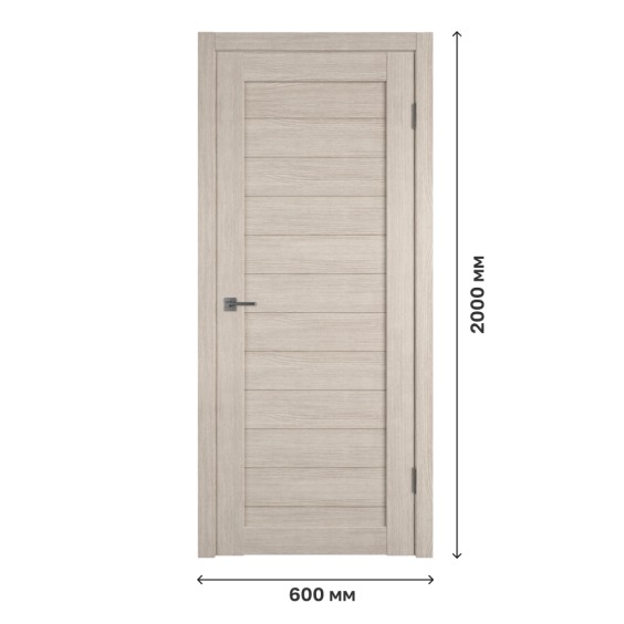 Дверное полотно Atum 6 Cappuccino, 600х2000 мм #1