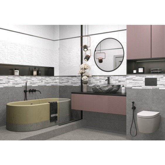 TWU2550DCV17 плитка облицовочная рельефная Alma Ceramica Discover 249*500 (9 шт в уп/63,897 м в пал) #4 TWU2550DCV17 плитка облицовочная рельефная Alma Ceramica Discover 249*500 (9 шт в уп/63,897 м в пал) #4