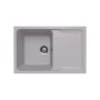 Мойка для кухни кварцевая Ulgran Quartz Gerda 780-04, Платина