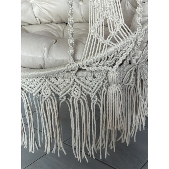 Подвесное кресло-шатёр макраме (70х90) #2