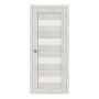 Межкомнатная дверь Эко Шпон Porta X Порта-23 Bianco Veralinga СТ-Magic Fog 200*60