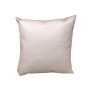 Декоративная подушка 40*40, Тиснение клетка, Светло-бежевый