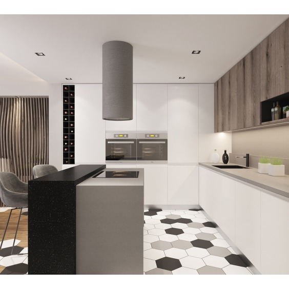 Полоса ЛДСП Ultradecor (Kronospan) Дуб Эвок окаменелый K366 PW, 2800 x 1360 х 16 мм #3 Полоса ЛДСП Ultradecor (Kronospan) Дуб Эвок окаменелый K366 PW, 2800 x 1360 х 16 мм #3