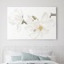 Интерьерная картина "Акварельная магнолия" на холсте, большая, размер 50х80 см