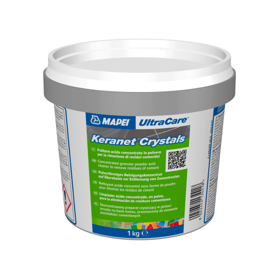 Кислотный очиститель остатков цемента Mapei ULTRACARE KERANET CRYSTALS, 5 кг  #1