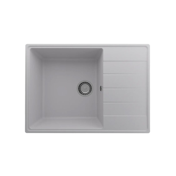 Мойка для кухни кварцевая Ulgran Quartz Prima 700-04, платина #1